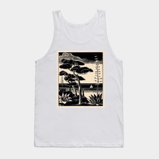 Scenery Saint-Raphael Coast South of France 1930 Bernard Essers Tank Top